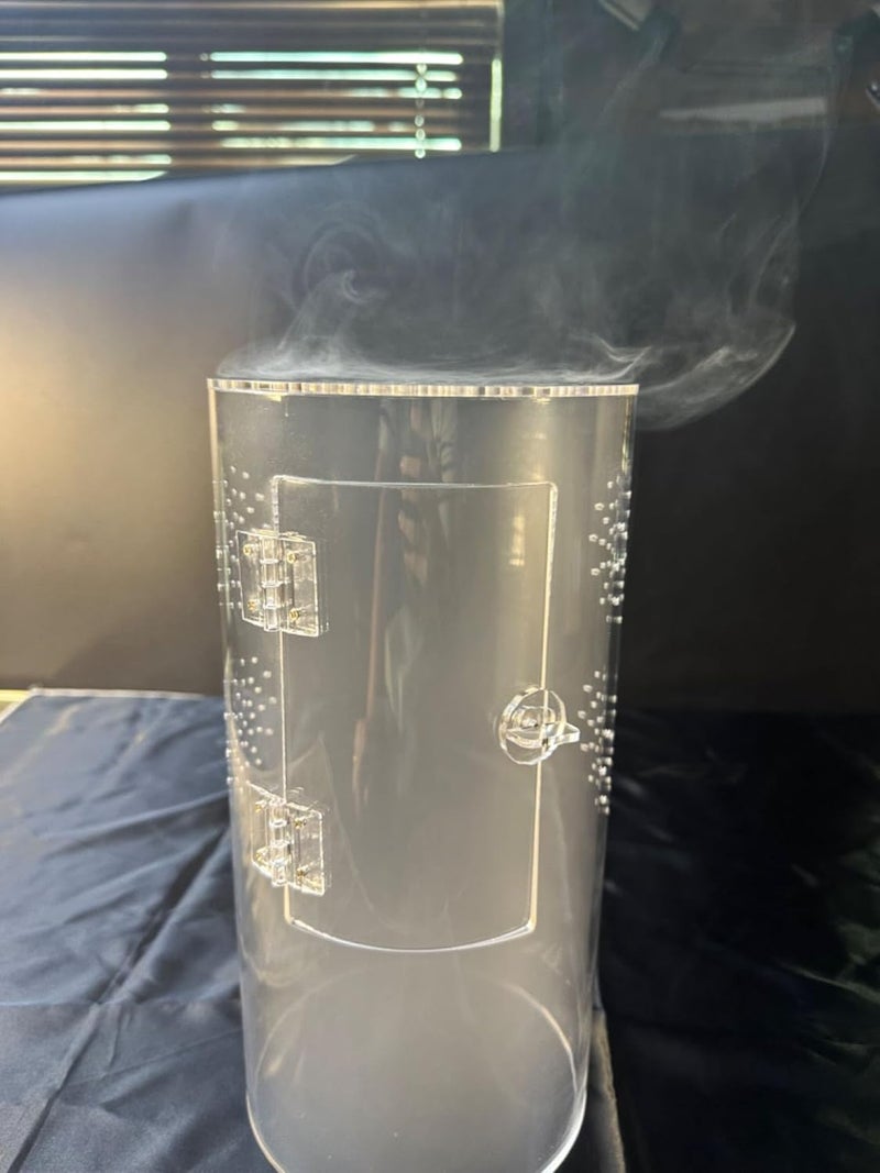 smartang Front Opening Terrarium Jumping Spider Enclosure,Tall Arboreal Tarantula Enclosure Terrarium with Cross Ventilation,Waterproof Acrylic Reptile Enclosure - Image 5
